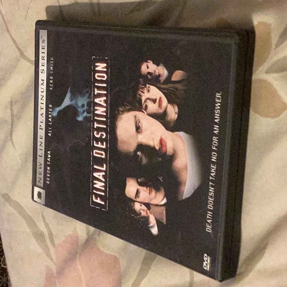 FINAL DESTINATION (DVD, 2000, Wide) Ali Larter And Devon Sawa New Line Platinum